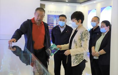 市委常委、宣傳部部長韋青到寶泰隆走訪調(diào)研