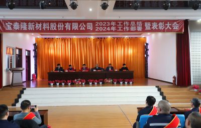 新征程 新奔赴 新未來|寶泰隆2023年度總結暨表彰大會隆重舉行